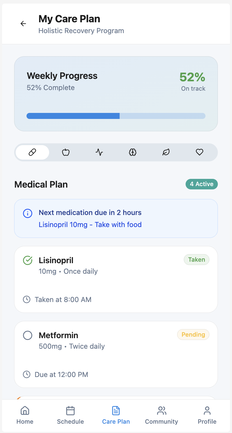 HealSync — Medical Plan
