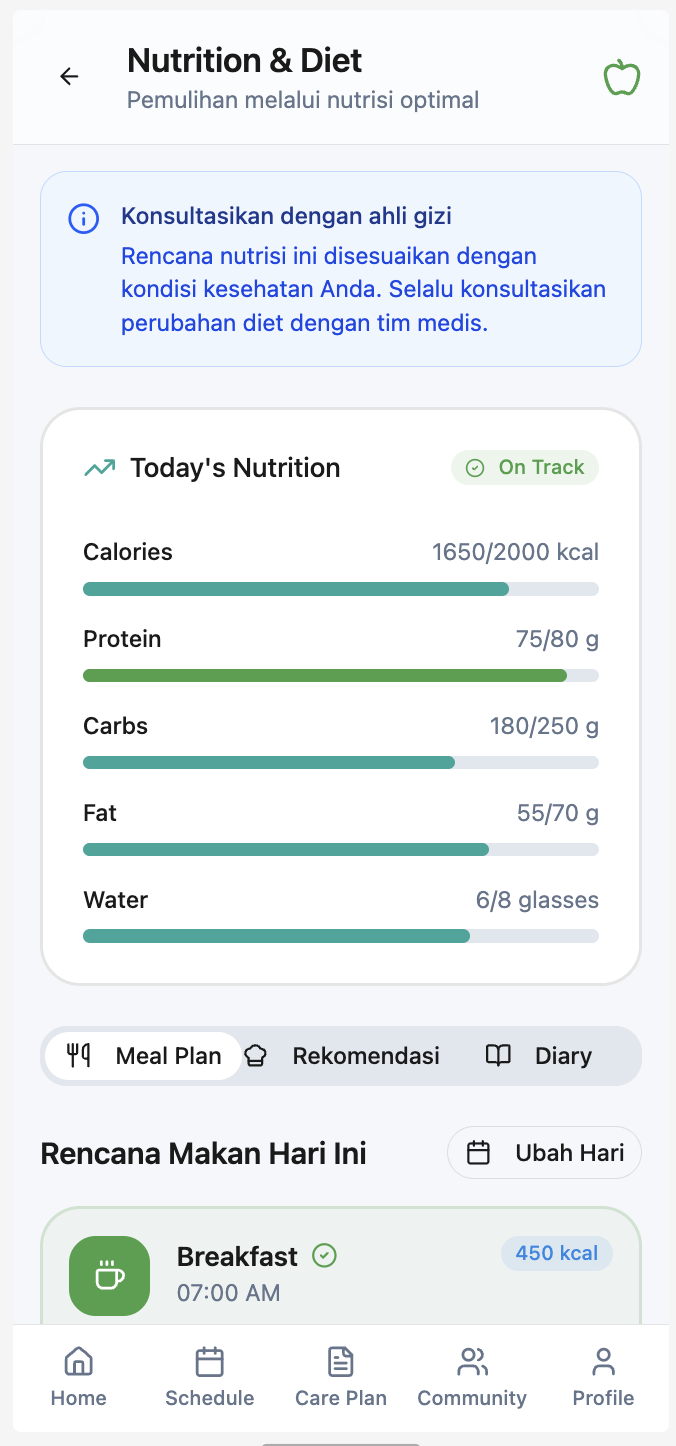 HealSync — Nutrition Diet