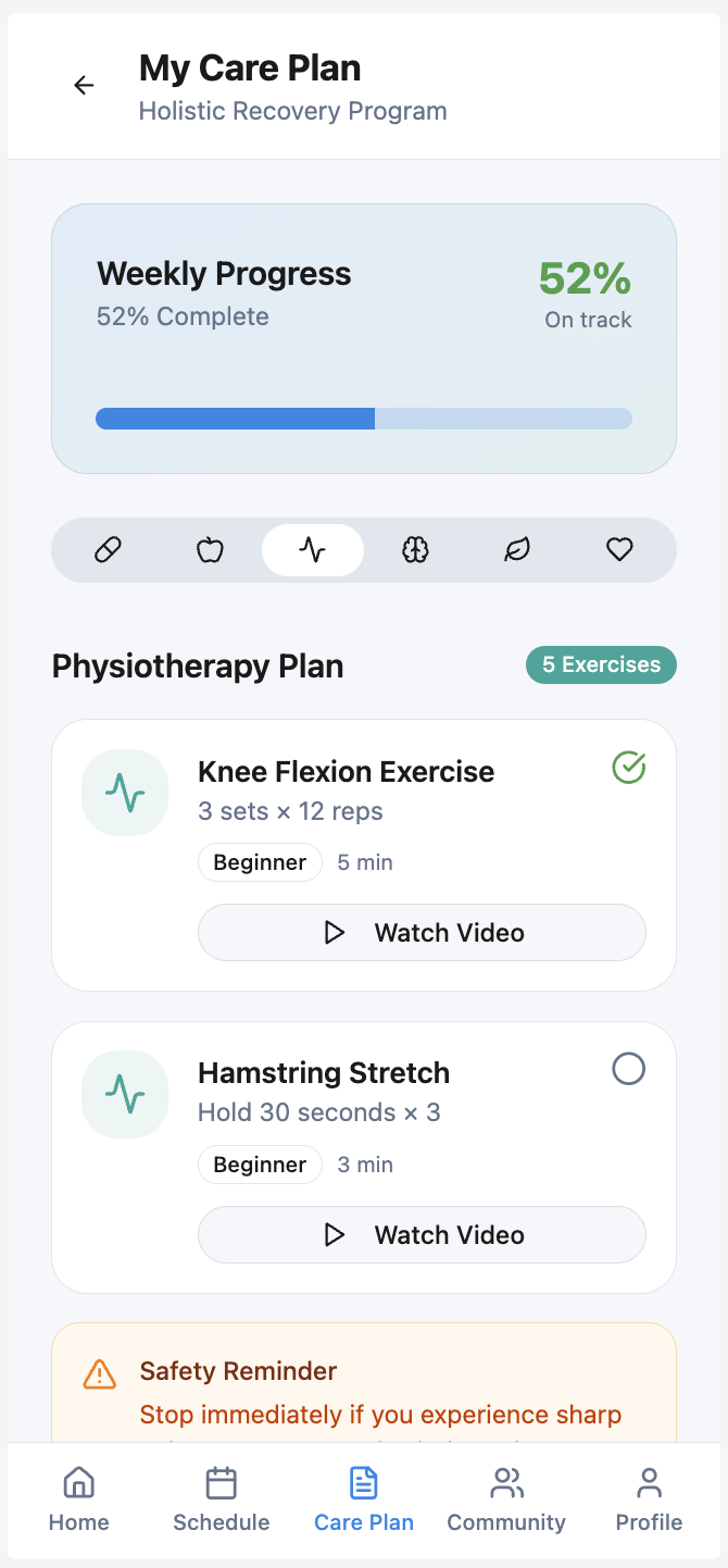 HealSync — Fisioterapi