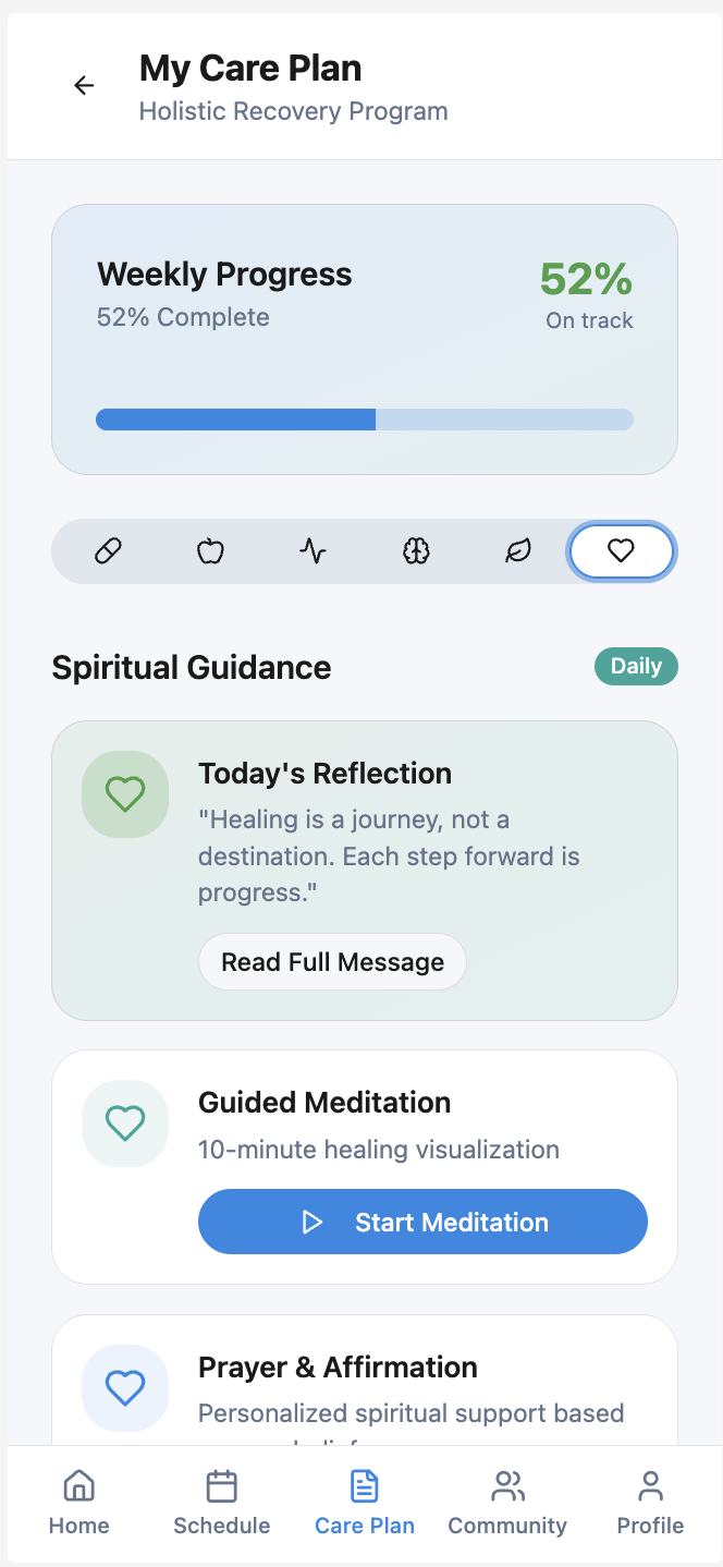 HealSync — Spiritual